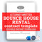 Bounce House Rental Contract Template, Attorney-Written Editable Instant Download