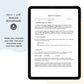 Employment Contract Template, Attorney-Written & Editable Instant Download