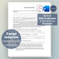 Roommate Agreement Template, Attorney-Written, Editable Instant Download