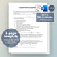 Cleaning Services Contract Template, Attorney-Written & Editable Instant Download