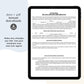 Living Will Advance Directive Template, Attorney-Written & Editable Instant Download